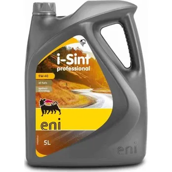 Motorový olej ENI I-SINT PROFESSIONAL 5W-40 5L (Syntetický motorový olej eni i-Sint Professional 5W-40)