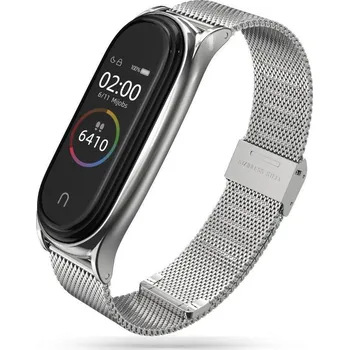 Tech-Protect MILANESEBAND Xiaomi Mi Smart Band 7 Silver