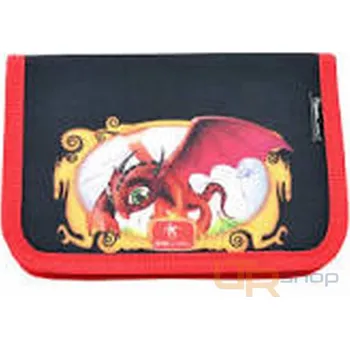 Penál 335-72 školní penál BELMIL jednopatrový 2 klopy - Dragon