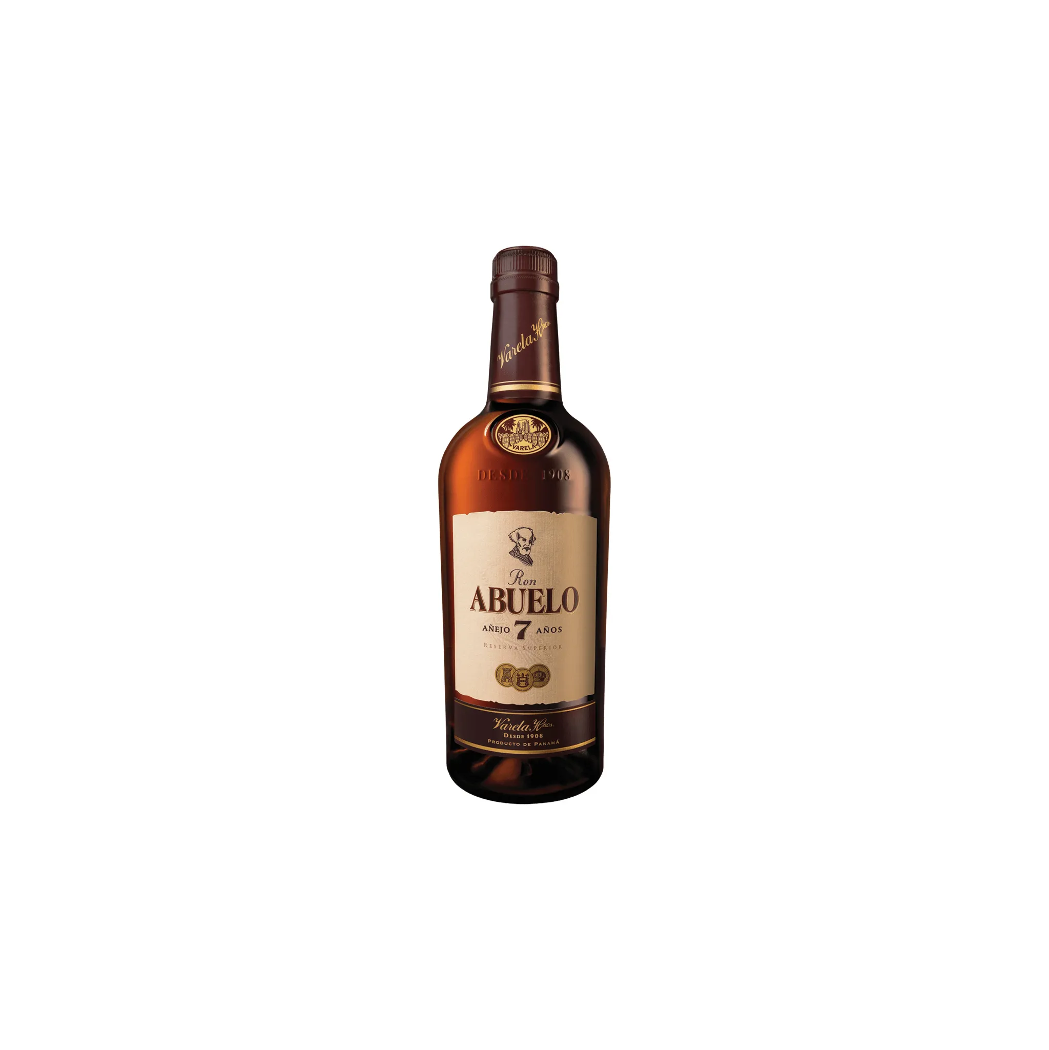 Fotografie 1 - Rum Ron Abuelo 7 y.o. 40 % 0,7 l