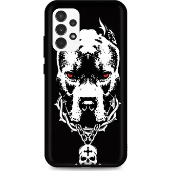 Pouzdro na mobilní telefon Kryt Samsung A23 5G Fighting Dog (obal neboli pouzdro na Samsung A23 5G)