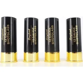 Příslušenství pro sportovní střelbu 4ks 40ml panáků - černé 233C