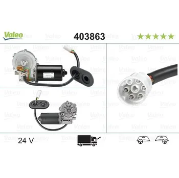 Motorek stěrače a odstřikovače Motor stěračů WOSIMAN D-063