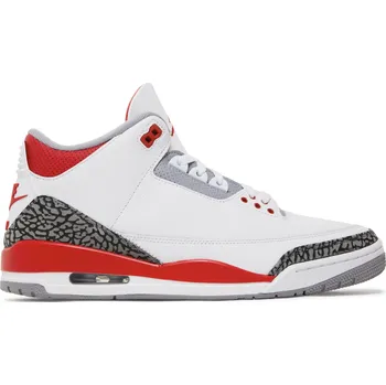 Pánská obuv Jordan 3 Retro Fire Red DN3707-160 šedá 38,5