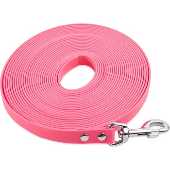 Vodítko pro psa FIREDOG BioThane Stopovací vodítko 19mm 5m Barva: Růžová