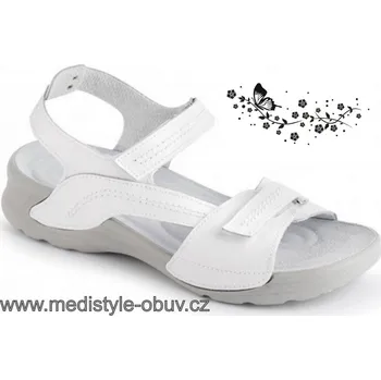 Dámská zdravotní obuv MEDISTYLE SAŠA LS-T21 sandál bílý, bílá - 41