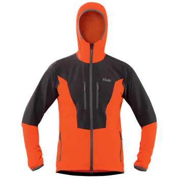 Pánská větrovka TILAK Trango s kapucí XXL červená/šedá