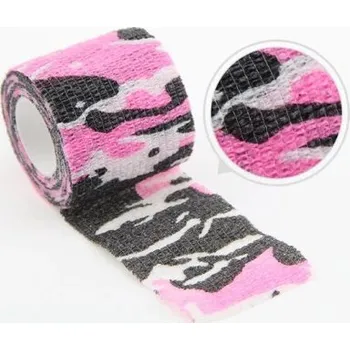 Příslušenství pro sportovní střelbu Maskovací voděodolná páska - růžová 005ru