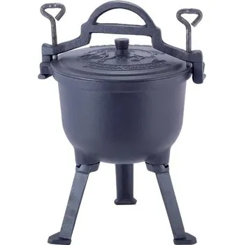 Pečicí pánev Myslivecký kotlík 4l litinový mramor