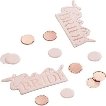 Konfeta Ginger Ray Konfety Team Bride Rose Gold 14g