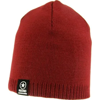 Čepice Pánská čepice vínová (Zimní čepice pro muže pletená)
