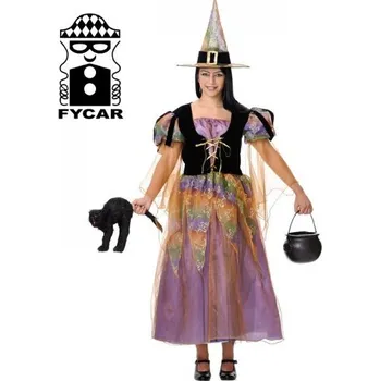 Karnevalový kostým FYCAR S.L. Kostým Pohádková Čarodějnice S/M (38)
