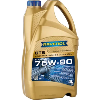 Převodový olej RAVENOL GEAR TRANS SYNTH GTS 75W-90 4L (Syntetický převodový olej Fanfaro Max 6 75W-90 GL-5)