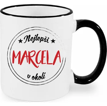 Hrnek - Nejlepší Marcela v okolí Barva: Černá