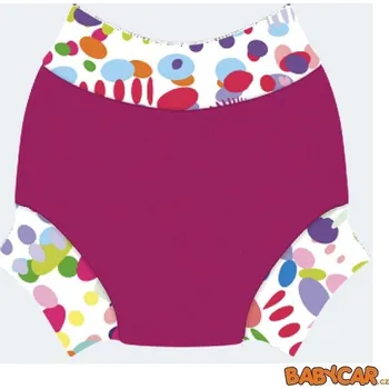 Kojenecké plavky SWIM NAPPY neoprenové plavky BUBLINKY Růžová L