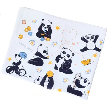 MamaPocket Bavlněná dětská plena s motivem "Panda"