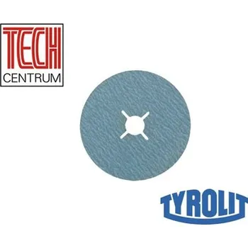 Brusný kotouč TYROLIT Brusný vulkanfíbrový disk ZA-P48 pr.125x22mm zr.40 ZIRKON 34162989 (25ks) PREMIUM - 1 ks/ 21,91 Kč