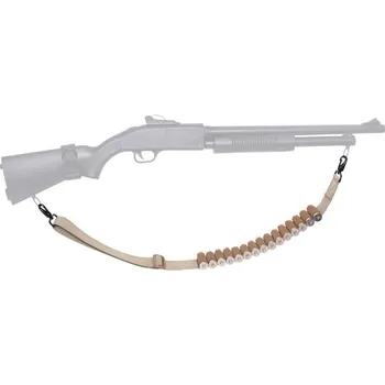 Příslušenství pro sportovní střelbu Popruh na brokovnici - pískový, dvoubodový 115p