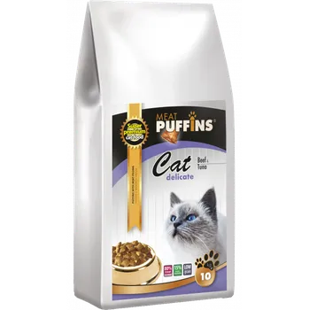 Krmivo pro kočku Puffins Cat Delicate Beef/Tuna