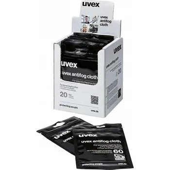 ochranné brýle Ubrousek UVEX ANTI-FOG proti zamlžení brýlí, 60x použitelný, 1ks 6118010