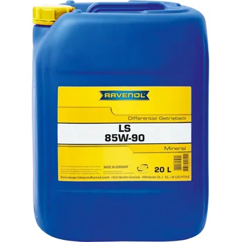 Převodový olej RAVENOL S. HYPOID GETRIEBEOL LS 85W-90 GL-5 20L (Hypoidní převodový olej Ravenol S Hypoid Getriebeol LS 85W-90 GL-5)