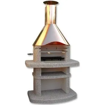 Zahradní gril Landis měděný, Barva Růžová 20