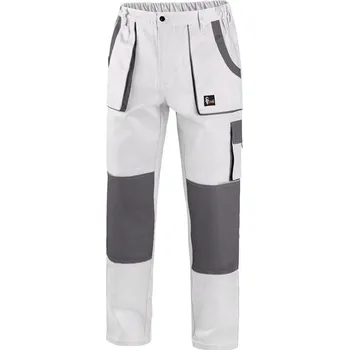 montérky CXS Kalhoty JOSEF CXS LUX pas, různé barvy Velikost 64 bílá/šedá