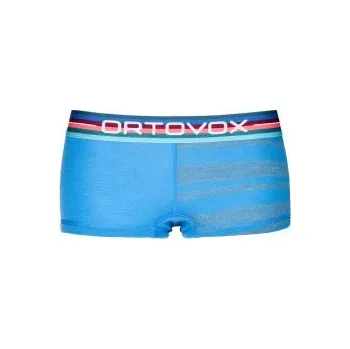 Dámské termoprádlo Ortovox 185 ROCK'N'WOOL HOT PANTS W sky blue XS; Modrá kalhotky + DÁREK DLE VÝBĚRU!