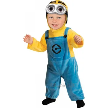 Rubie's Dětský kostým Mimoň Dave kombinéza + čepice 1-2 roky Karnevalový kostým Rubie's Dětský kostým Mimoň Dave kombinéza + čepice 1-2 roky