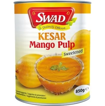 Konzervované ovoce SWAD Kesar mangové pyré 850 g