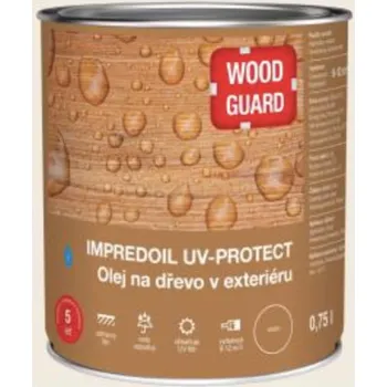 Olej na dřevo WOODGUARD IMPREDOIL Olej na dřevo v exteriéru, B0 bezbarvá 2,5 L