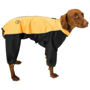 Obleček pro psa Obleček Vesta Esmé kombinéza černá-okrová 45cm Pes-tex SAM