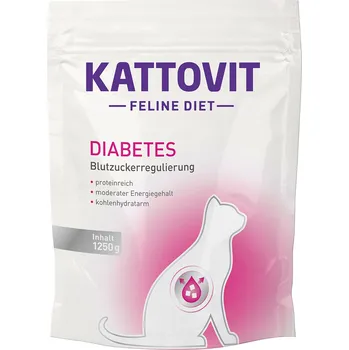 Krmivo pro kočku Kattovit Feline Diabetes/Gewicht 1,25 kg