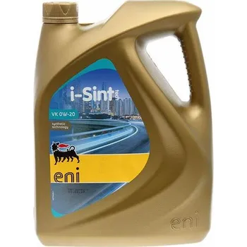 Motorový olej ENI I-SINT TECH VK 0W-20 5L (Syntetický motorový olej eni i-Sint tech VK 0W-20)