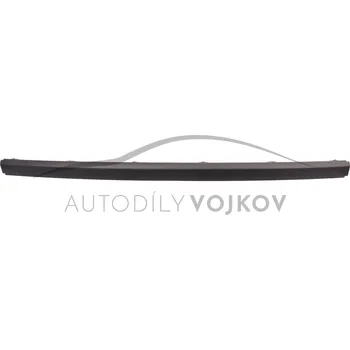 Lišta karosérie Středová plastová lišta zadního nárazníku - černá Renault Laguna II 2001 - 2005