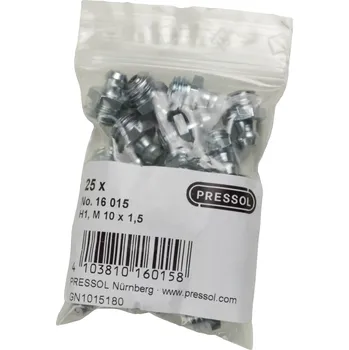 Závitová tyč Pressol Kuželový čep H1-rovný, M 10 x 1,5 25 ks