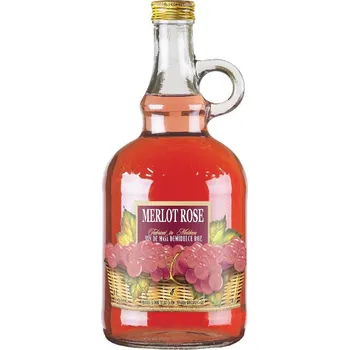 Víno SUMMER VALLEY Merlot ROSE - polosladké 1l MV-