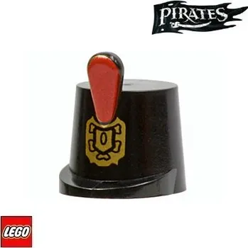 Stavebnice LEGO LEGO® Příslušenství k figurkám LEGO Imperiální čepice 2545pb01 PIRATES