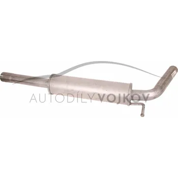Střední díl výfuku Střední díl výfuku Seat Ibiza III 2002 - 2009 1.9 TDI