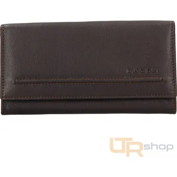 Peněženka V-25E peněženka dámská kožená LAGEN - Hnědá tmavá