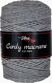 Příze Vlna-Hep Cordy Macrame 2,5 mm