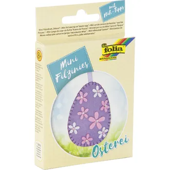 Velikonoční dekorace Folia Mini filcový set - "VELIKONOČNÍ VEJCE"
