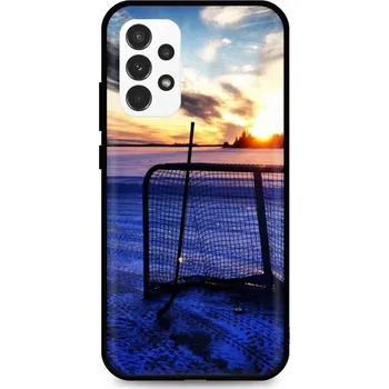 Pouzdro na mobilní telefon Kryt Samsung A23 5G Hockey Sunset (obal neboli pouzdro na Samsung A23 5G)