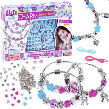 dětská sada na výrobu šperků Girl's Creator Sada pro výrobu náhrdelníků a náramků 5 ks