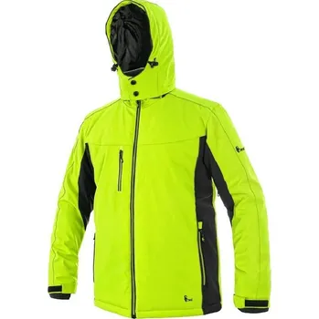 Pánská softshellová bunda CXS Vegas žlutá/černá