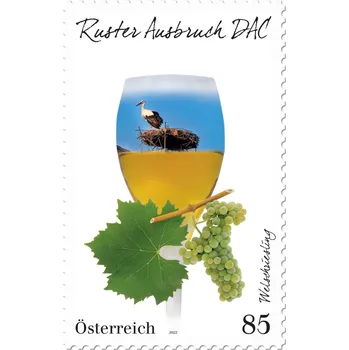 Poštovní známka Österreich post (2022) MiNr. 3646 ** - Rakousko - Vinařské oblasti Rakouska (XI): Ruster