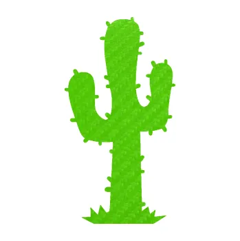 Samolepící dekorace SAMOLEPKA Kaktus 001 levá (58 - 3D karbon zelený kawasaki) NA AUTO, NÁLEPKA, FÓLIE, POLEP, TUNING, VLASTNÍ TEXT, TISK, AUTOSAMOLEPKY.cz, POLEPY, OBRÁZEK, LOGO, SAMOLEPKY