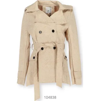 Chic et Jeune Paris 8521 kabát/104838 barva: béžová, velikost: XXL