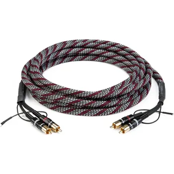 Audio kabel Signálový kabel Gladen Aerospace RCA 5 m