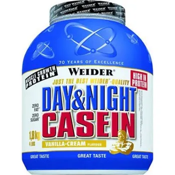 Protein Weider Day & Night Casein 1,8kg - červené plody